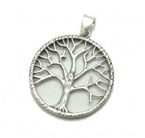 PE001213 Sterling silver pendant Tree of life Solid 925 Charm EMPRESS